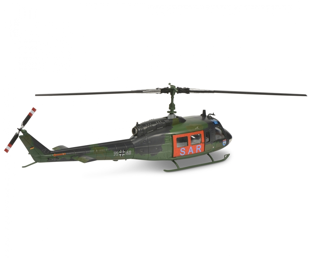 Bell UH 1D SAR oliv Modell von Schuco 1:35