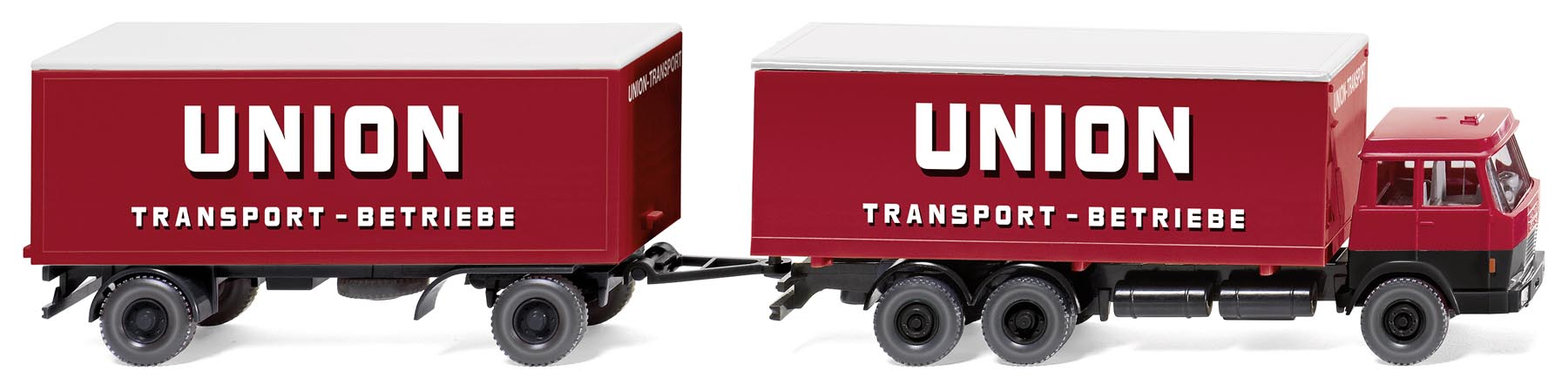 Hanomag Henschel Kofferlastzug Modell von WIKING 1:87