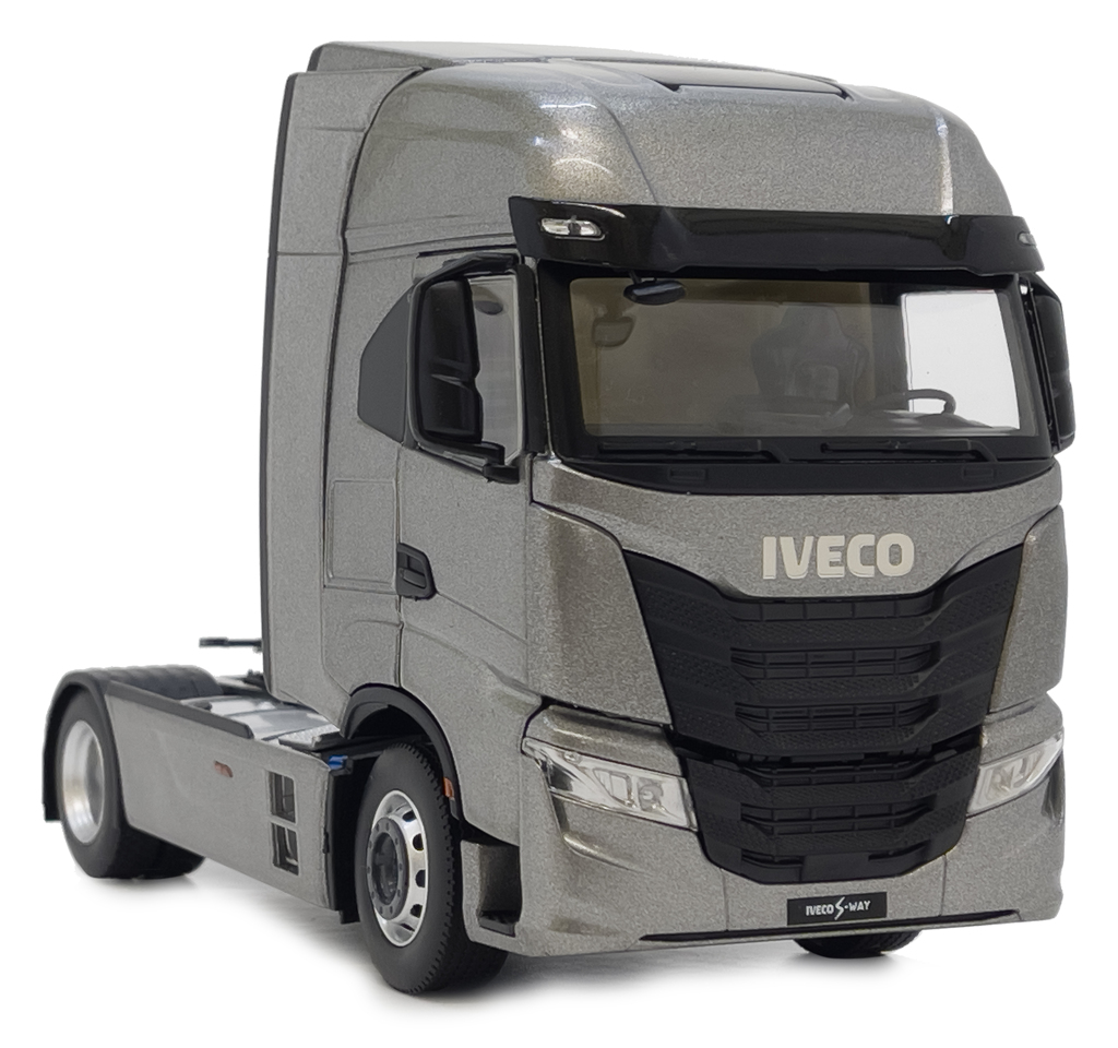 Iveco Sway 4x2 grau Modell von MarGe Models 1:32