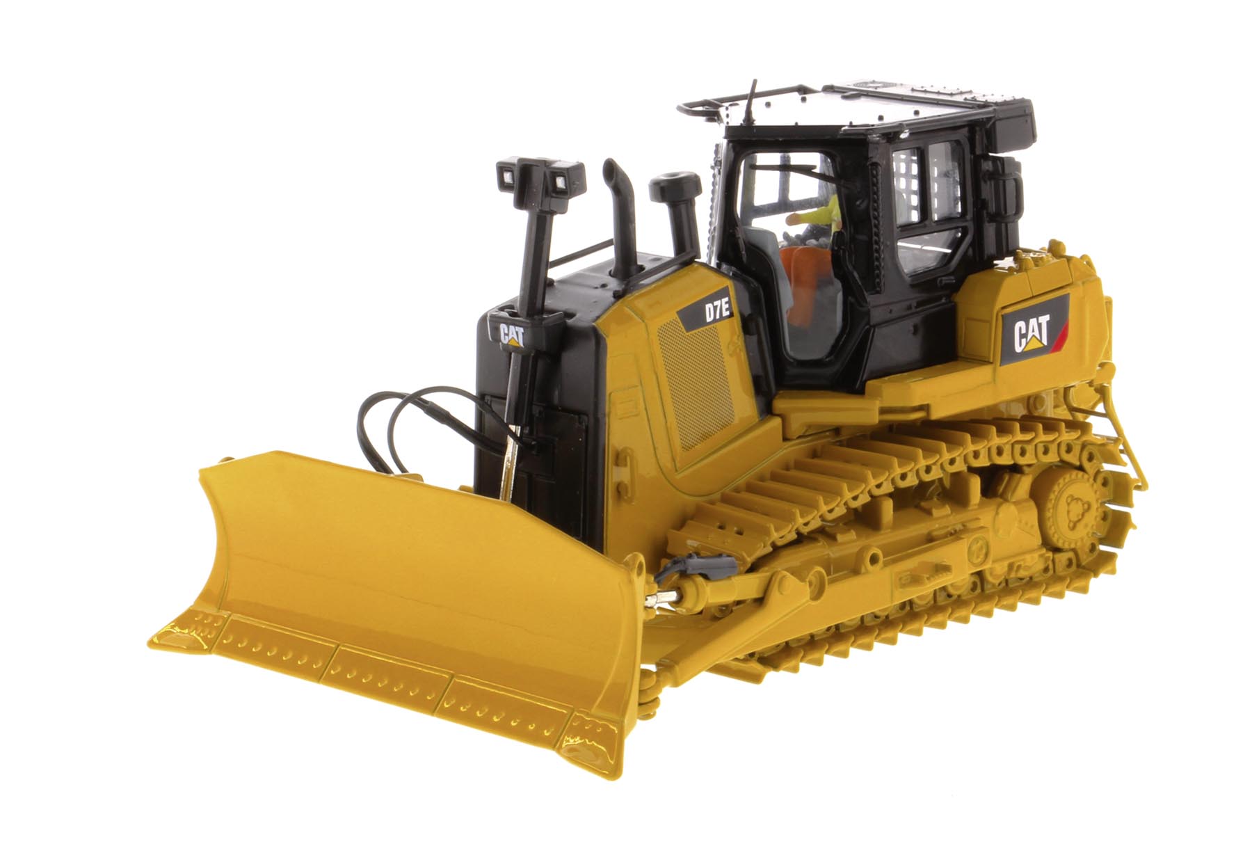 Cat D7E Track Type Tractor Dozer in Pipeline Configuration Modell von DieCast Masters 1:50