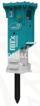 Dehaco Baggeranbaugeräte-Set IBEX 1800GS und Hydrax 700 Modell von AT Collections 1:32