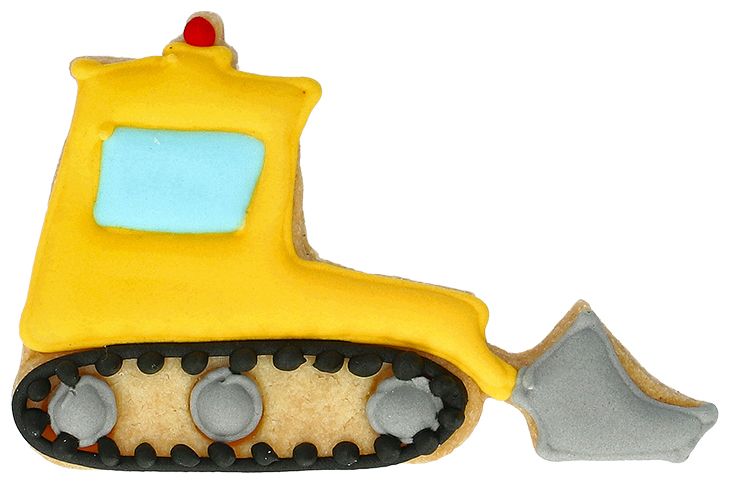 Ausstechform Bulldozer, 8 cm