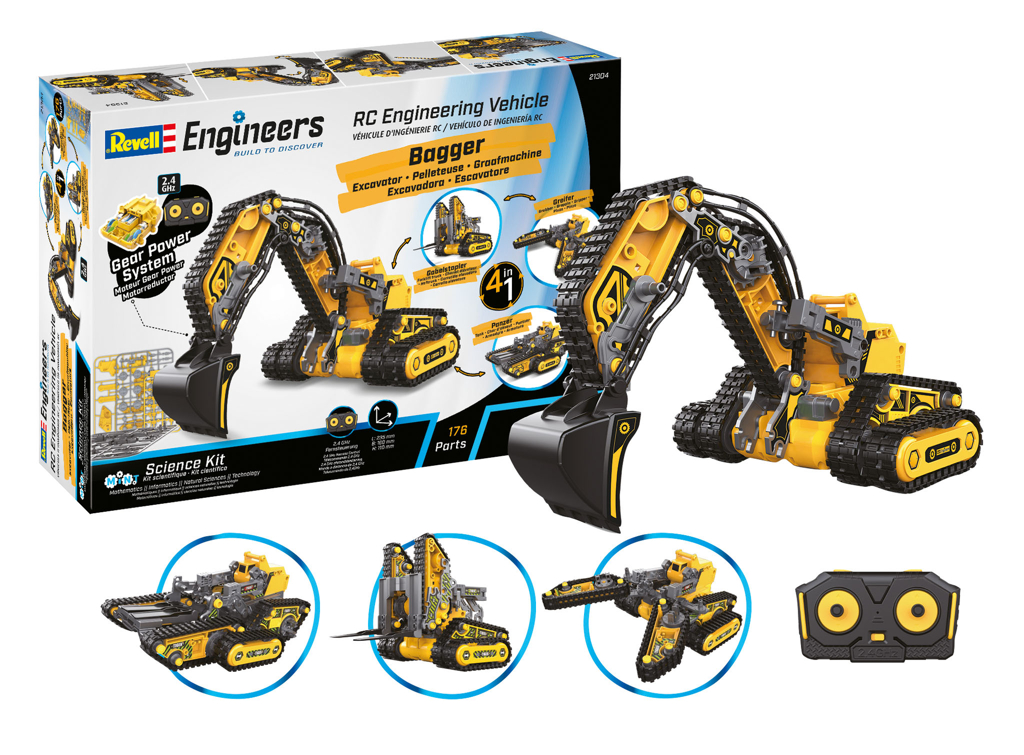 RC Technik Fahrzeug 4in1 Bausatz-1