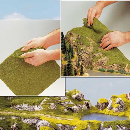 Pflanzen-Vlies Modell von Busch 1:87